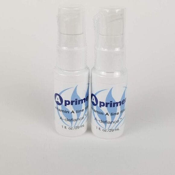 Serious Skincare Vitamin A Primer Line Filler Face A-Defiance NEW 2x - 1oz = 2oz - Picture 1 of 7